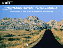 Tablet Screenshot of isalo-trek.com